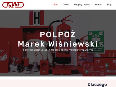 Polpoż konserwacja sprzętu ppoż Warszawa