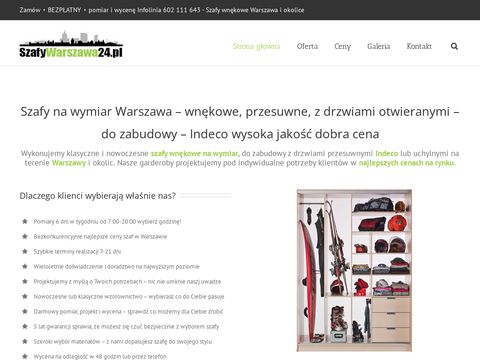 Szafywarszawa24.pl na wymiar