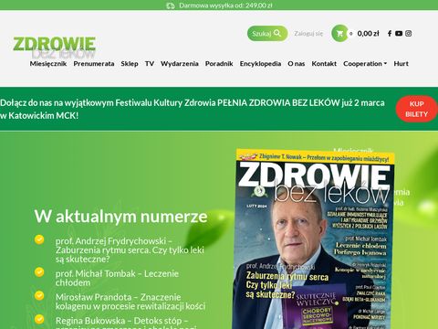 Zdrowiebezlekow.pl medycyna niekonwencjonalna