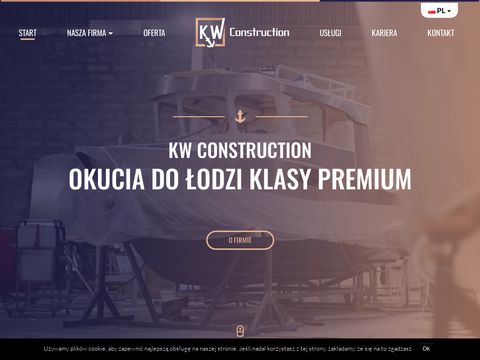 Kwconstruction.eu producent okuć do Łodzi