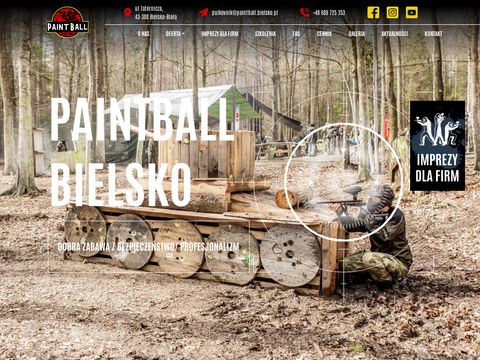 Paintball.bielsko.pl - imprezy integracyjne