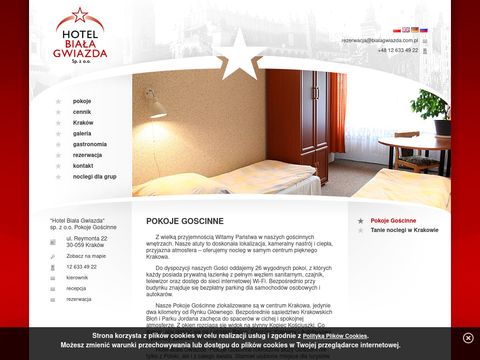 Tani hotel Kraków - sprawdź bialagwiazda.com.pl
