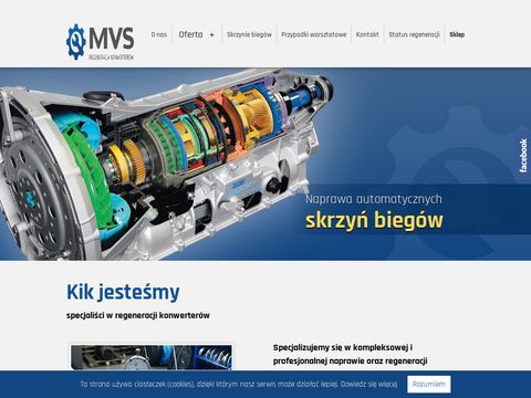 Mvs.auto.pl profesjonalna regeneracja konwerterów