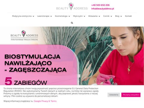 Beautyaddress.pl - laserowe usuwanie rozstępów