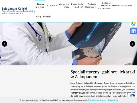 Medycynapracy-zakopane.pl