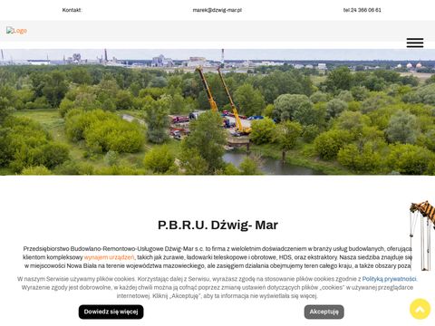 Dźwig-Mar usługi dźwigowe