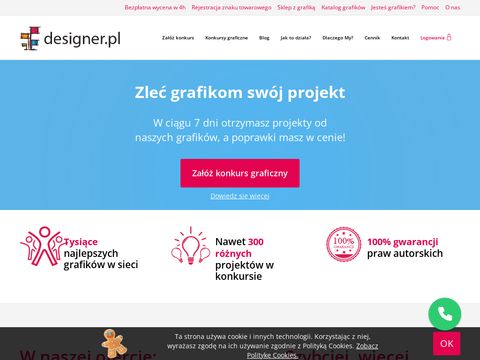 Designer.pl - projektowanie i konkursy graficzne