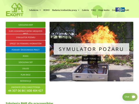 Ekofit.pl - szkolenia przeciwpożarowe