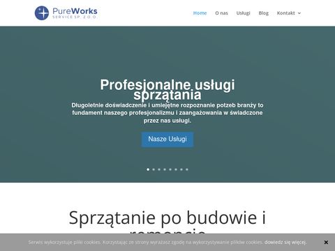 Pureworks.pl mycie hal przemysłowych
