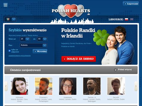 PolishHearts.ie - polskie randki