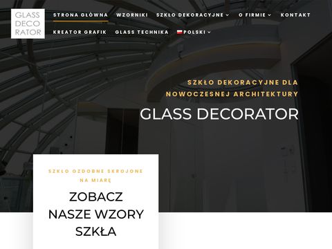 Szyby-dekoracyjne.pl - zabudowy szklane