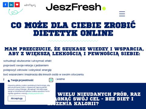 JeszFresh poradnia dietetyczna Warszawa