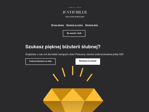 Justjubiler.pl Tomaszów Maz. internetowy sklep jubilerski