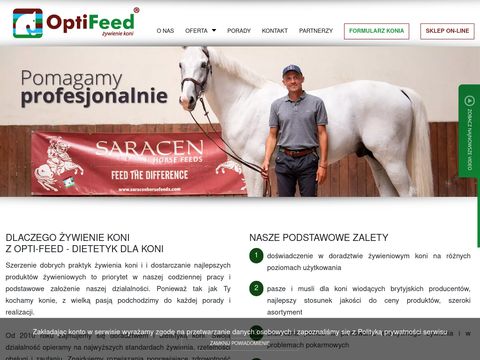 Optifeed.pl - sieczki dla koni