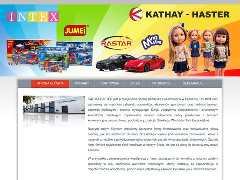 Kathay-Haster sp.j. baseny ogrodowe importer
