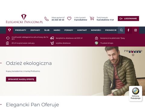 Eleganckipan.com.pl koszule męskie