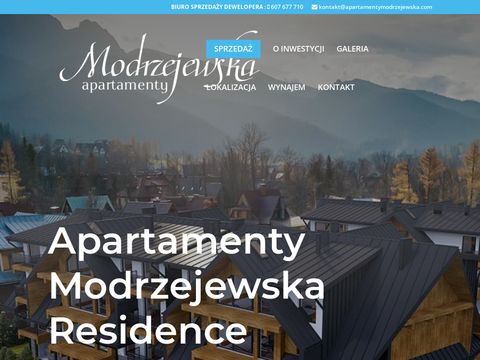 Apartamentymodrzejewska.com Zakopane