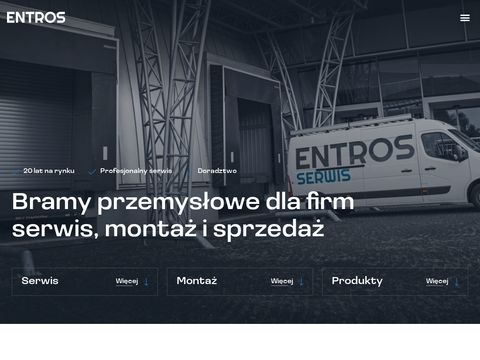 Entros.pl bramy szybkobieżne