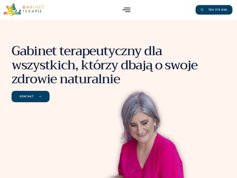 Terapiedlazdrowia.com.pl gabinet Motylek