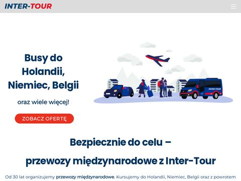 Inter-tour.eu przewozy do Niemiec, wynajem pojazdów