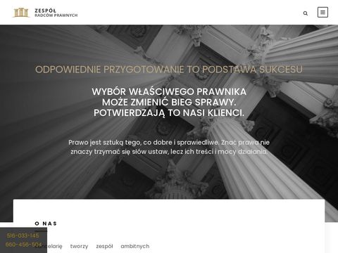 Zespolradcow.pl - radca prawny Częstochowa