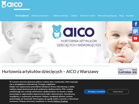 Aico hurtownie artykułów niemowlęcych