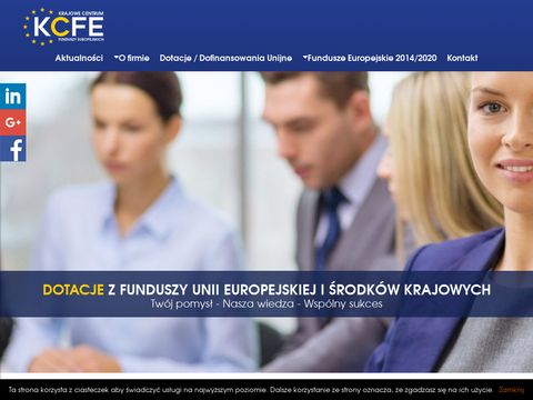 Kcfe.pl dotacje unijne dla firm