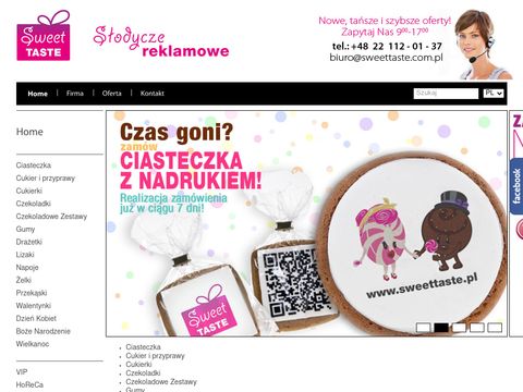 Sweettaste.pl czekoladki reklamowe