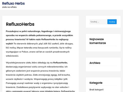Refluxoherbs.pl zioła