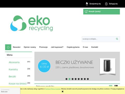 Sklep.ekorecycling.pl beczki kanistry online
