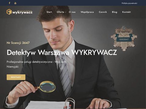Detektywwarszawa.com.pl biuro Wykrywacz