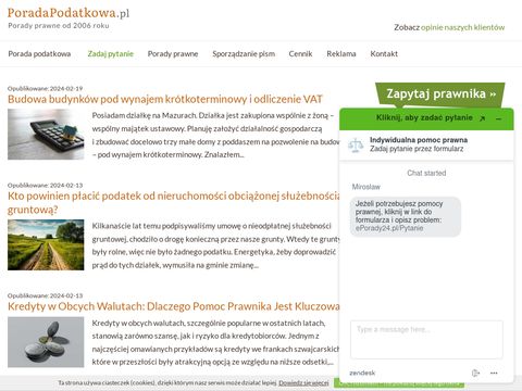 Poradapodatkowa.pl - porady prawne