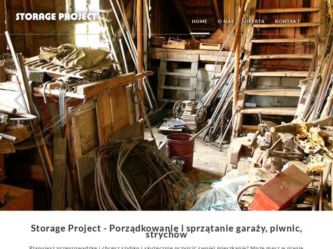 Storage Project - wywóz, opróżnianie, czyszczenie