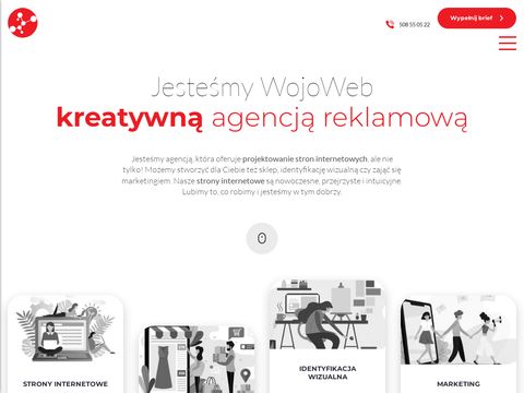 Wojoweb.pl strony www Kraków