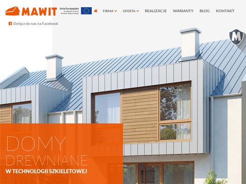 Mawit.com.pl - domy z drewna