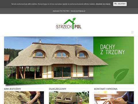 Strzechpol.com.pl krycie dachów trzciną