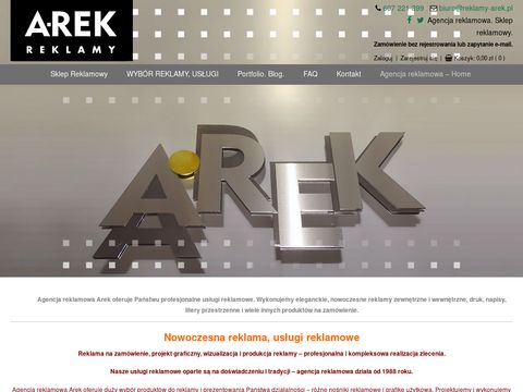 Reklamy-arek.pl napisy na samochód