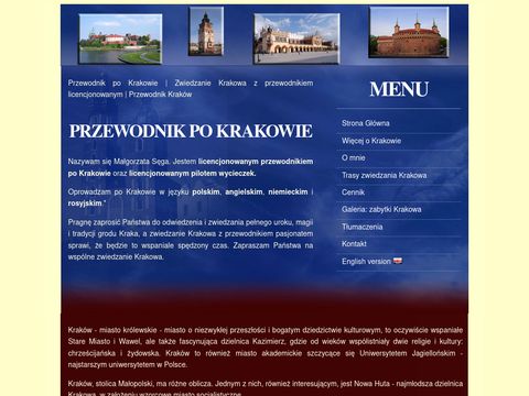 Przewodnik Kraków Cracow Guide Margaret - Przewodnik po Krakowie