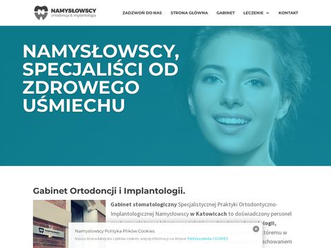 Namysłowscy ortodonta Katowice