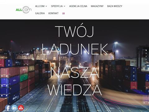 Allcom.gdynia.pl transport morski kontenerowy