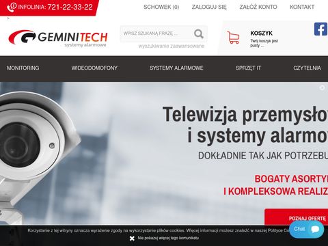 Geminitech.pl dystrybucja systemów alarmowych