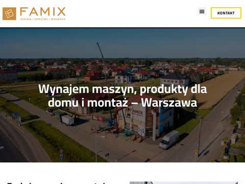 Famix drzwi wewnętrzne drewniane Warszawa