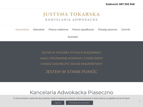Adwokat-tokarska.pl kancelaria Piaseczno
