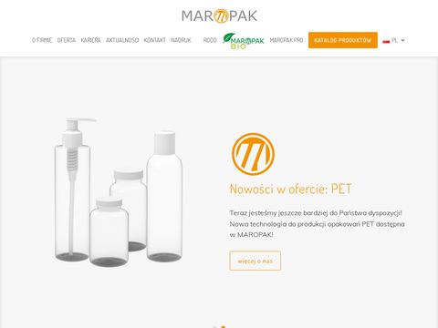 Maropak.com.pl - opakowania butelki