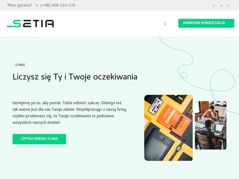 Setia.pl pozycjonowanie lokalne