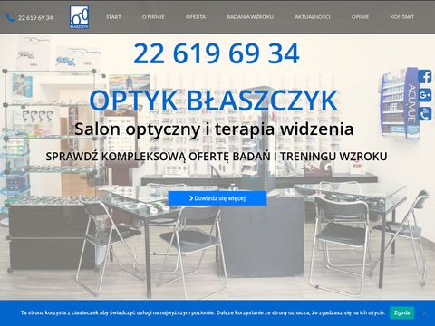 W. A. Błaszczyk optometrysta Warszawa