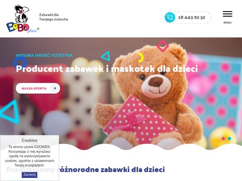 Boboplusz.com.pl producent maskotek