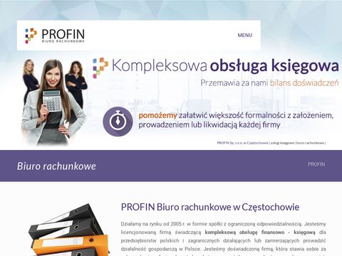 PROFIN sp. z o.o. obsługa finansowo-księgowa