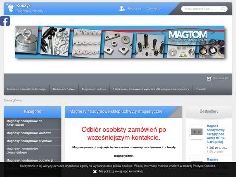 Magnesywawa.pl neodymowe sklep internetowy