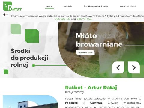 Ratbet.pl młóto browarniane granulowane